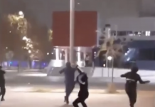 Atacan a pedradas la comisaría de los Mossos en El Prat