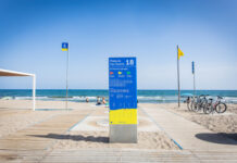 El agua de la playa de El Prat continúa en un estado excelente para el baño