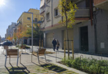 Las renovaciones de la Avenida del Canal y del paseo de Ramon Codina dotan al Prat de nuevos espacios verdes y peatonales