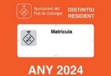 Llegan los distintivos de residentes de 2024