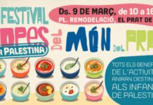 El barrio de Sant Cosme acoge la 14ª edición de Les Sopes del Món