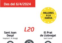 El autobús L10 cambia de nombre a L20