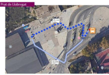 La Estación del Prat se queda sin circulación de trenes hasta el sábado a causa de las obras de Adif para instalar una nueva catenaria