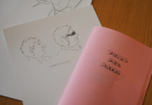 La artista Conxita Herrero ilustra la memoria oral de los ancianos en la tumba para el vecindario