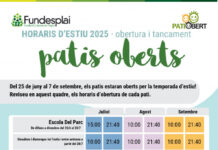 ¡Este verano disfrutamos de los patios abiertos nuevamente!